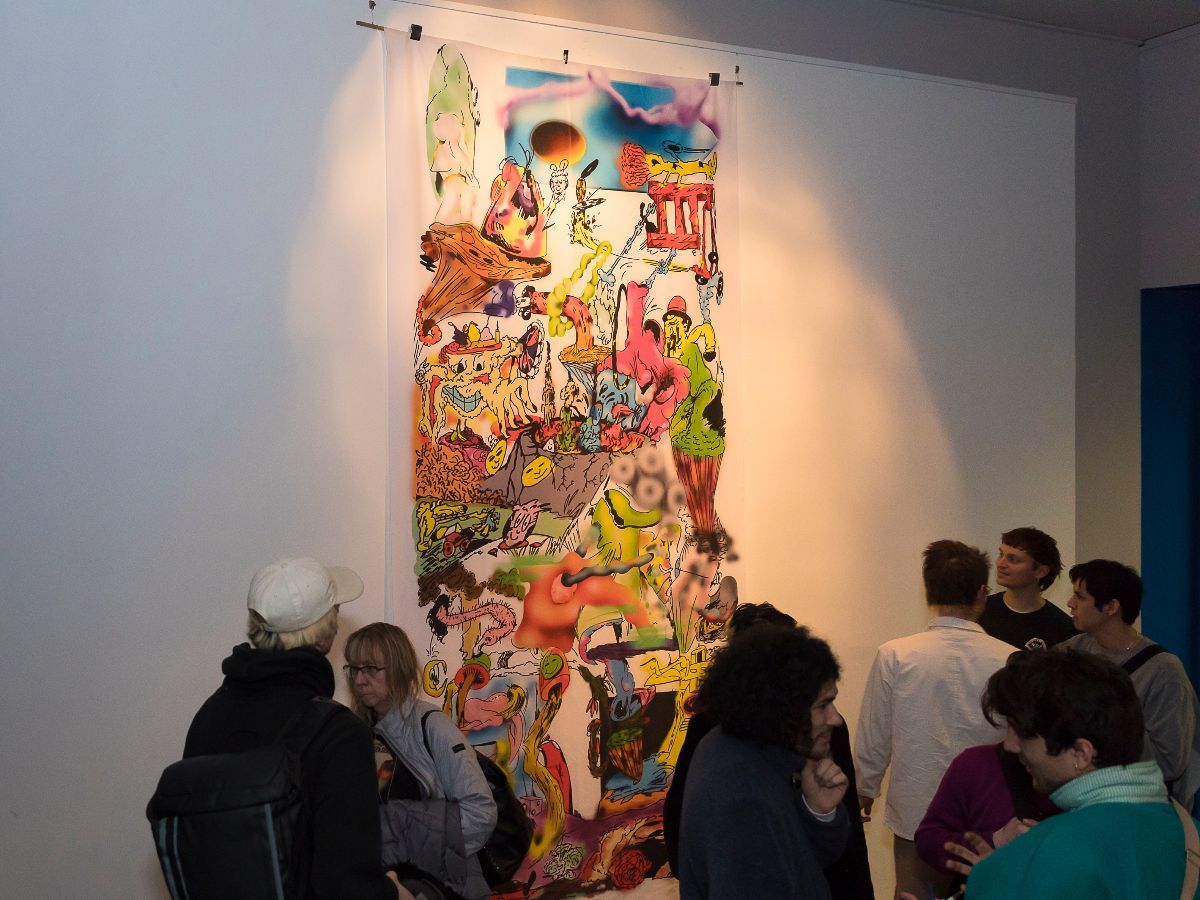 Visit #LouBuche and #JavierRodriguez 's project The Backyard of the Terrestrial Glees in the vertical gallery! #art #amsterdam #artist