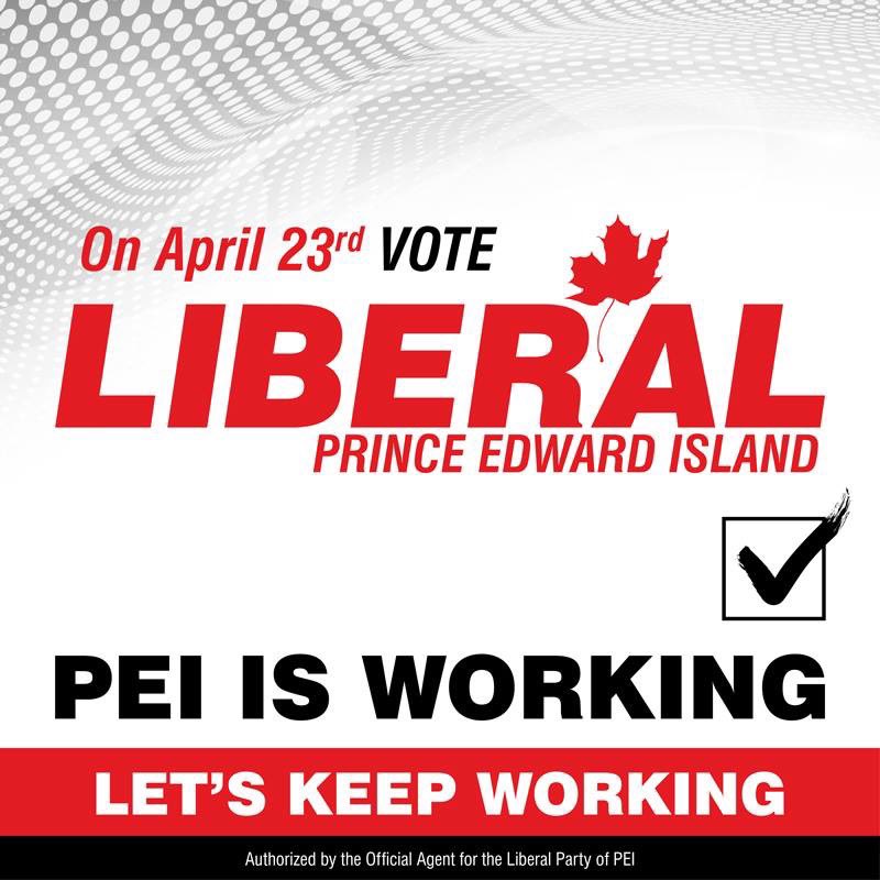 VOTE LIBERAL - PEI tweet media