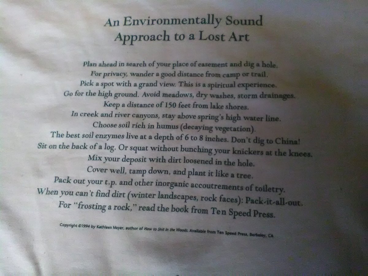 MalcolmForager's tweet photo. Am thinking about wearing this tee-shirt, given to me by Dervla Murphy yesterday, for my future foraging trips, including this years @WdFoodFestival ...good idea, or bad idea? https://t.co/zH8zbc1VXM