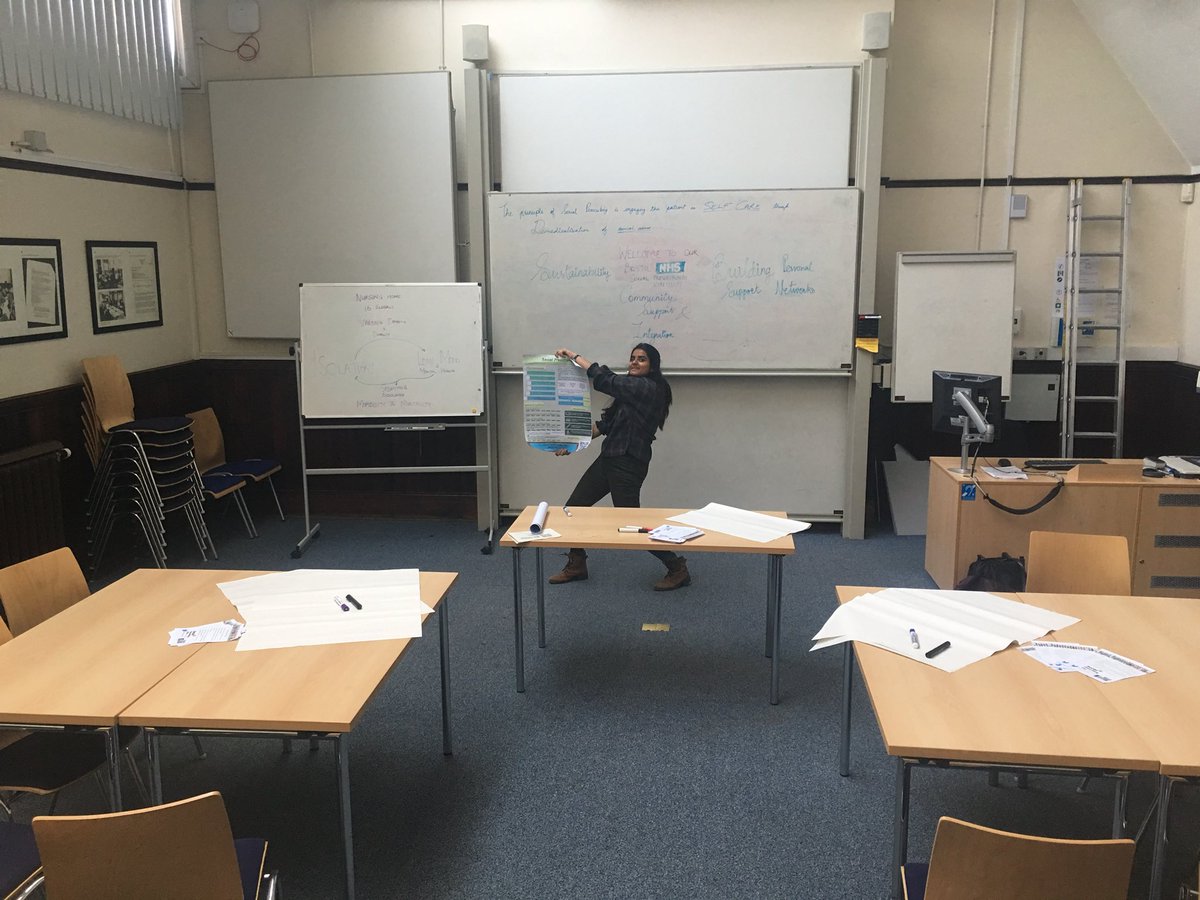 AkankshaSubra's tweet photo. Prepping for the Bristol #SocialPrescibing workshop. Put your #innovation caps on! 

@SP_champScheme @SocialPrescrib2 @SocialPresHour #innovationchallenge https://t.co/E9FqUV7iIm
