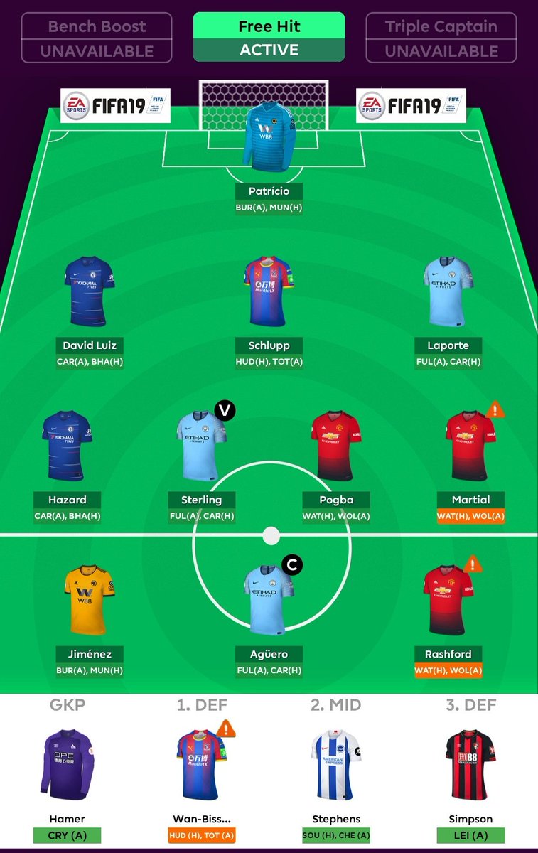 FPLSavage's tweet photo. #DGW32
#FPL
#FH
#FPL
#NoSpuds https://t.co/2ETMfgUyhl