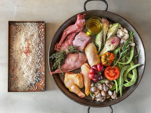 EmbEspanaLibano's tweet photo. It's #TastySaturday and you know that a dish tastes better when you know it's story, 🤓 so explore #SpainOpenKitchen to discover the faces, flavors and fusion behind Spanish cuisine in collaboration with @RAGinforma, @ACEcultura and @MuseodelTraje on https://t.co/ELlSlCMQZ1 https://t.co/BFecvEXmqd