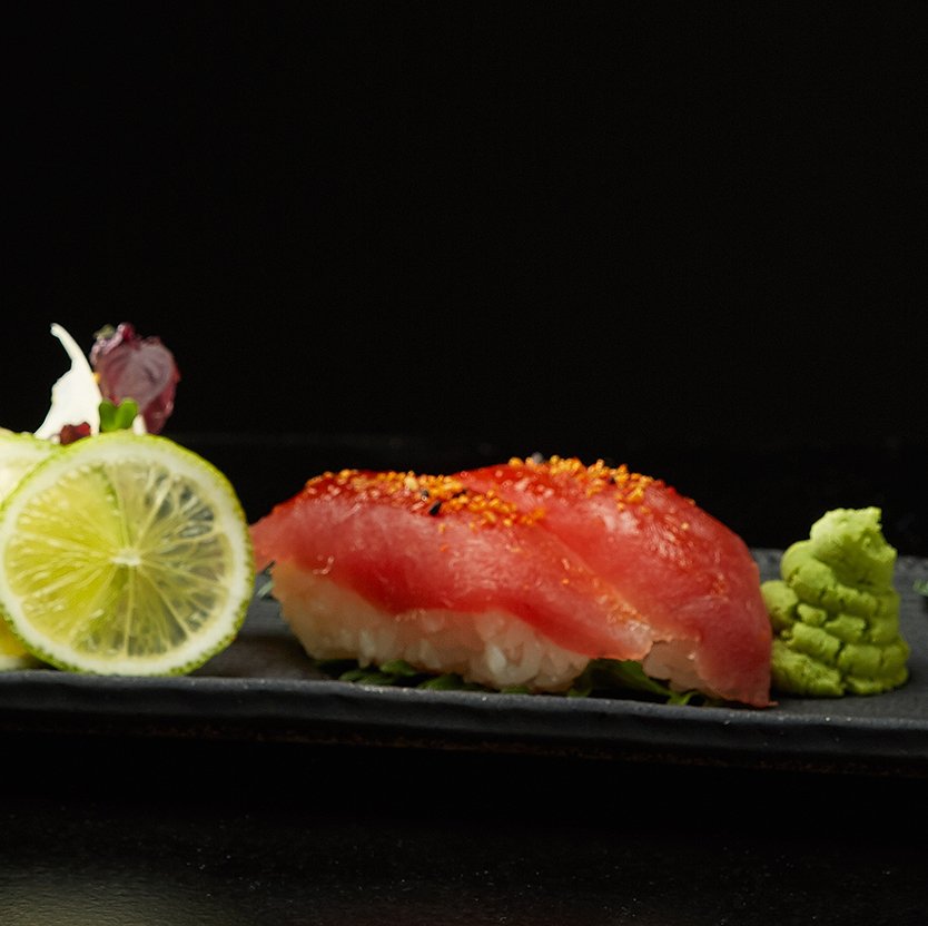 A dinner of assorted sushi is sure to make your Saturday at least a little brighter. Why not share one of our sushi platters?