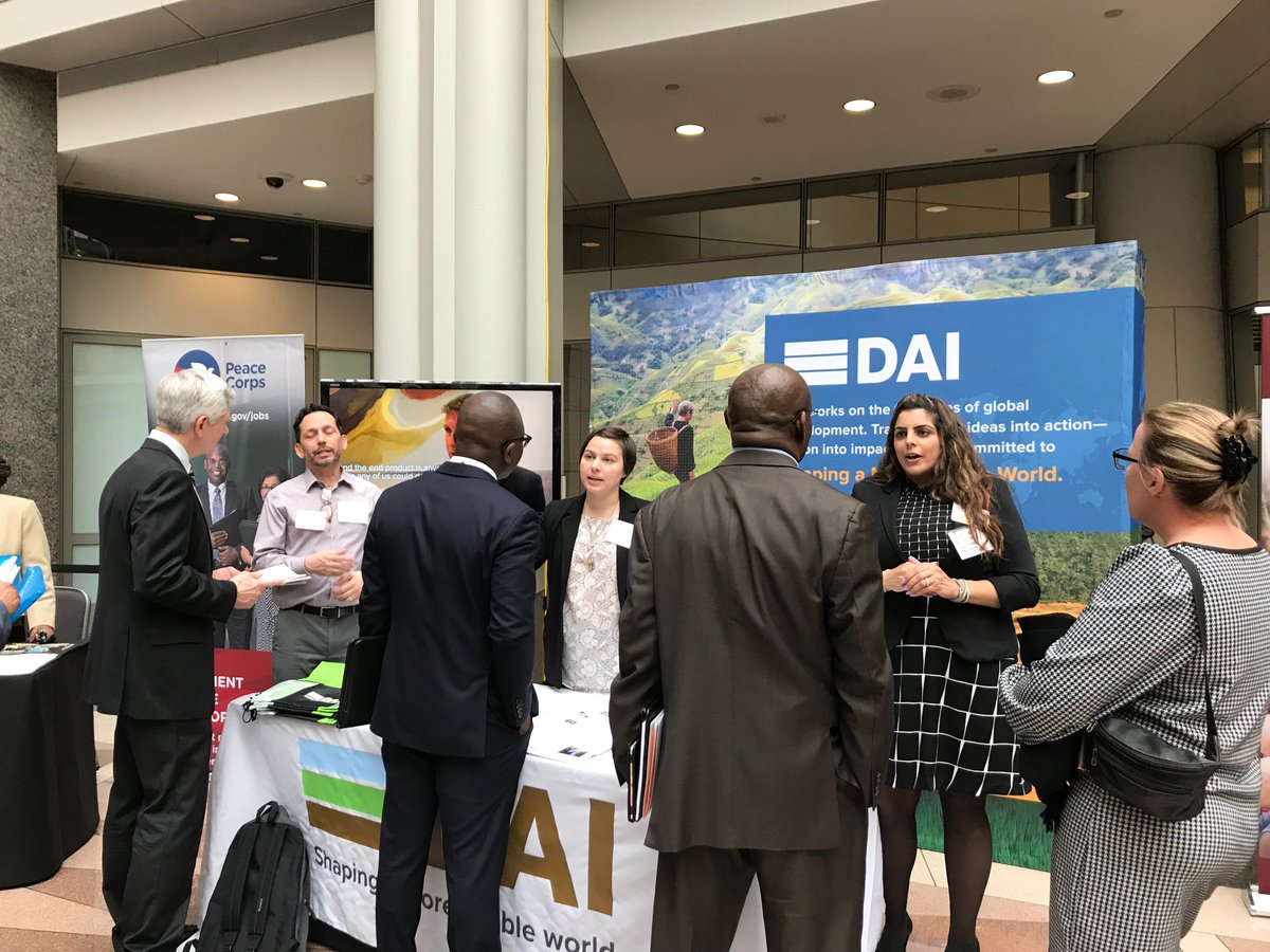Many thanks to @devex for hosting an excellent #globaldev #devjobs Career Forum! #DAIcareers And many thanks to our own @vargheseanand for presenting our #ICTd work! #DigitalAcceleration
