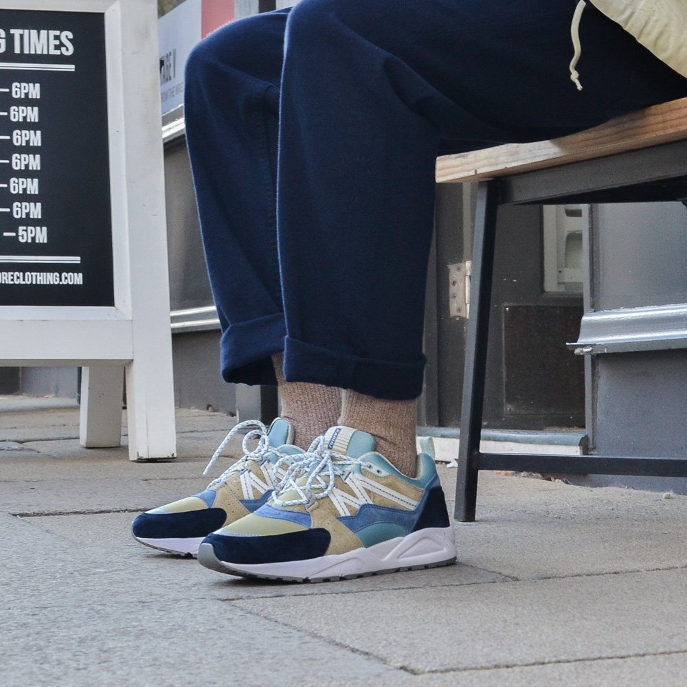 A new style for SS19 <a href="/YMCLONDON/">YMC</a> introduce the Tearaway Jean | An Italian woven natural slub drill, it's garment dyed for a richer colour and boasts a cropped, loose tapered fit | Arriving in Navy &amp; Brown, in-store and online at liquorstoreclothing.com now.