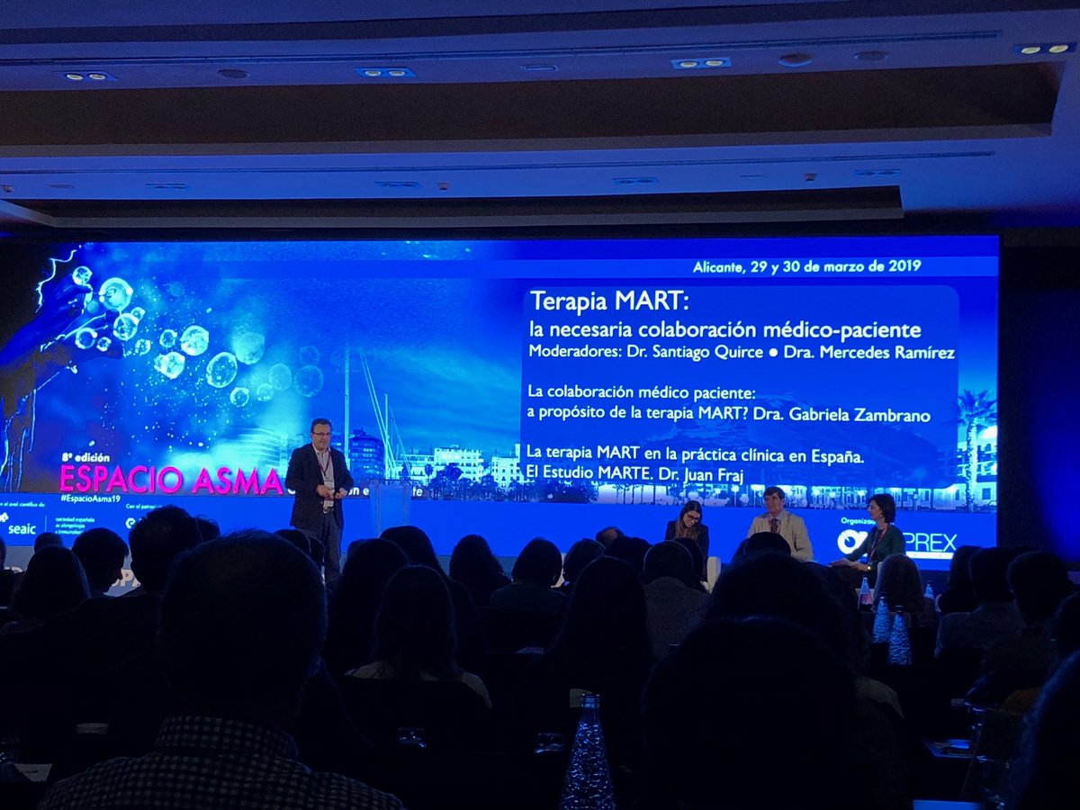 JulianIB1976's tweet photo. Continuamos.... Terapia Mart en la práctica clínica #Terapiamart #EspacioAsma19 #SmallAirways #Chiesi https://t.co/jvADcNzT4V