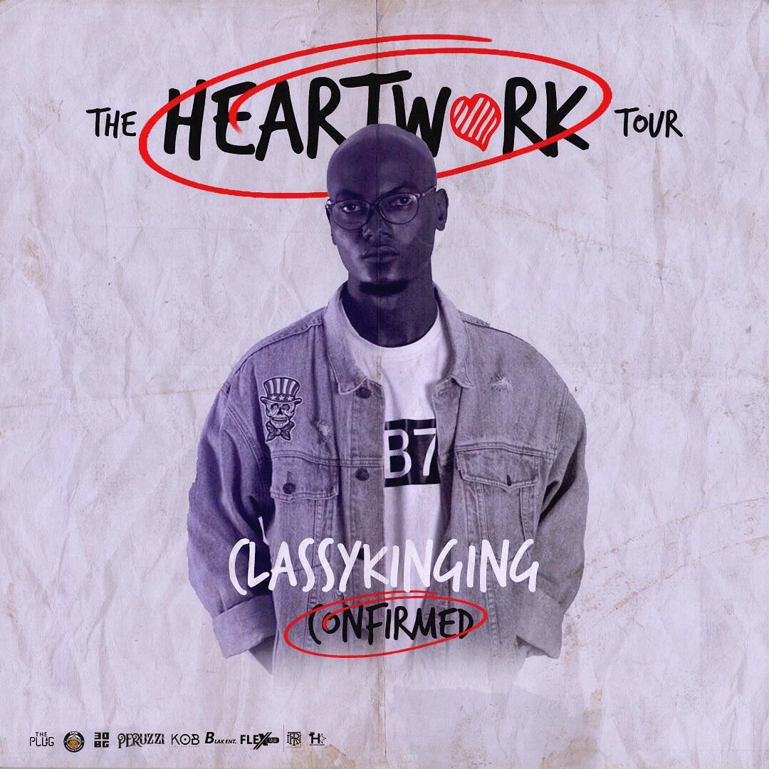 Classykinging's tweet photo. Uniport with @Peruzzi_vibes tomorrow! #Heartworktour https://t.co/FfRS5UJfIZ