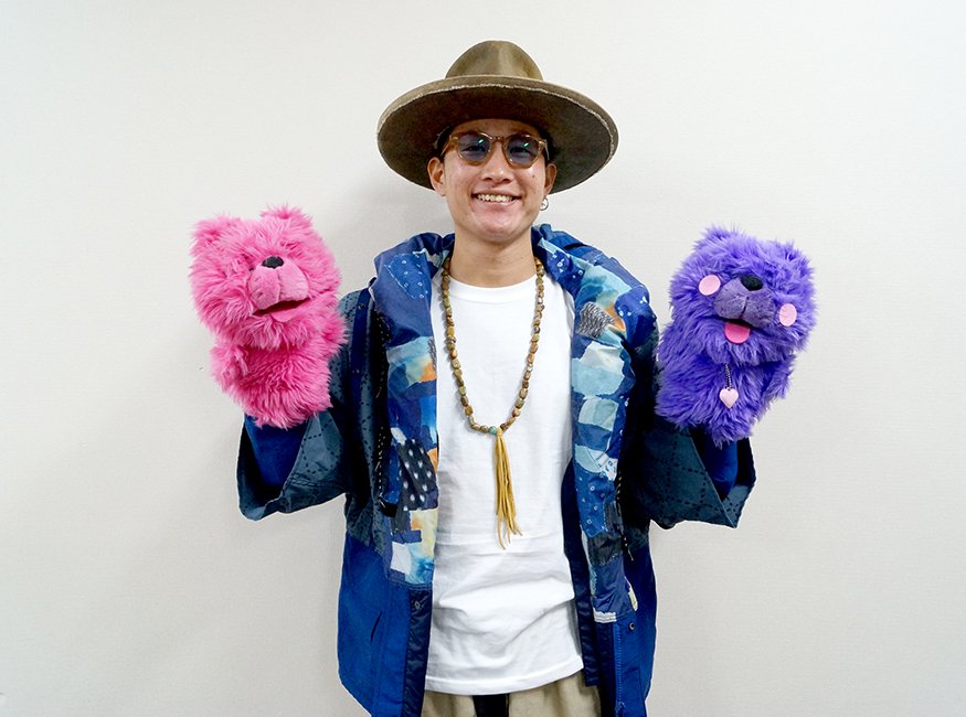 qs_mall's tweet photo. 【楽屋ショット】
 #平井大「THE GIFT」リリース記念イベントにお越しくださったみなさん、ありがとうございました！ 
素敵な笑顔のパペットショットをお届けします♪ https://t.co/lJNB33sY3W