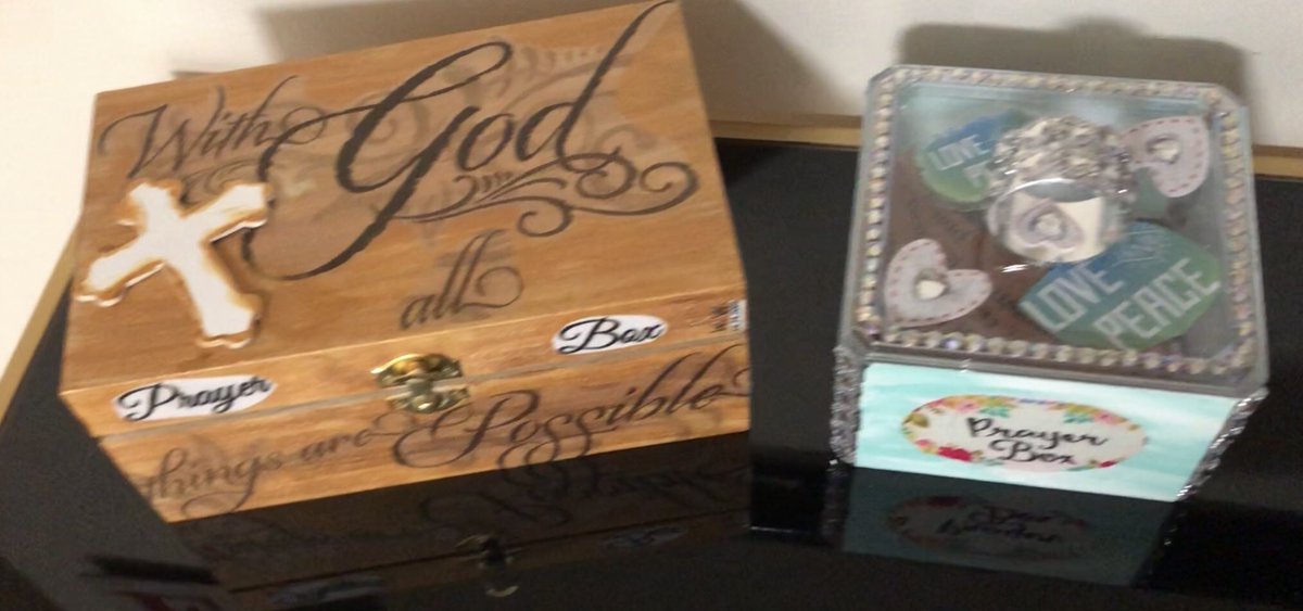 kjjgold's tweet photo. Prayer is the most important conversation of your day. Take it to God before you take it to anyone else.
If youβre interested in getting a prayer box of your own send me a message. Stay blessed ππΎππΎππΎ
#prayerboxes #prayers #Blessings #gifts https://t.co/JDw4a0D8rQ