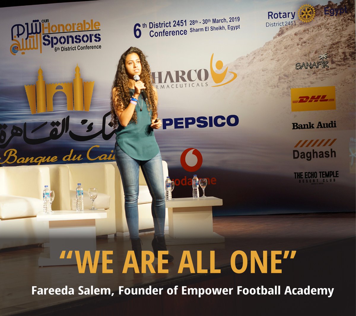 RotaryD2451's tweet photo. Quotes from the speakers in the session of 6th District Conference!
Khaled Habib
Ayman Elgohary
Fareeda Salem
#Rotary https://t.co/FtFjvTGOMb