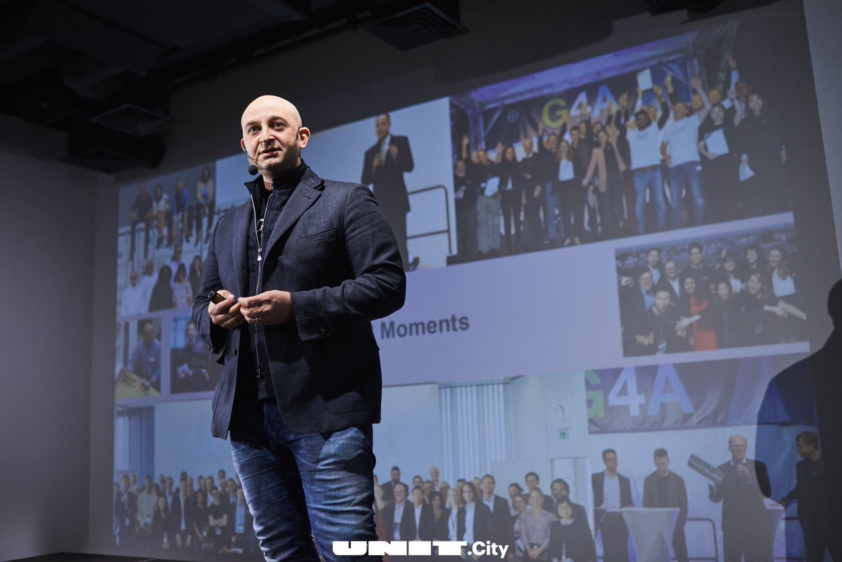 HealthEugene's tweet photo. Was honored to be back to my home country #Ukraine for our #G4A #Healthtech #innovation day last week! Amazing and passionate people who want to change the experience of health! Thank you @unit_city and our awesome #G4AFam https://t.co/fLIlvM9gAj