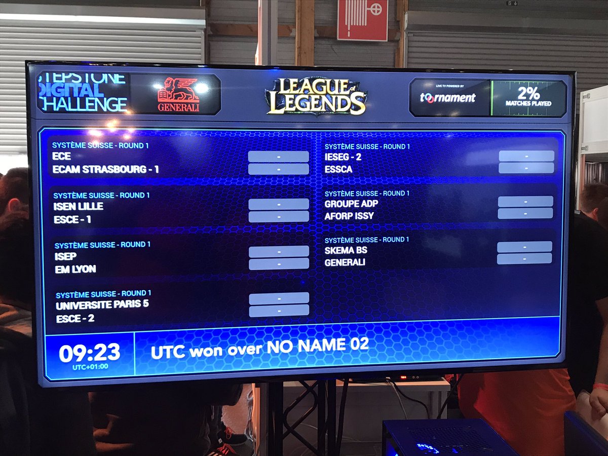 🎮  #StepStoneDigitalC Lancement du tournoi #LeagueOfLegends. Bonne chance aux #gamers <a href="/GeneraliFrance/">Generali France</a> : Minal, Jérémie, Adrien, Guy et Jiahui !