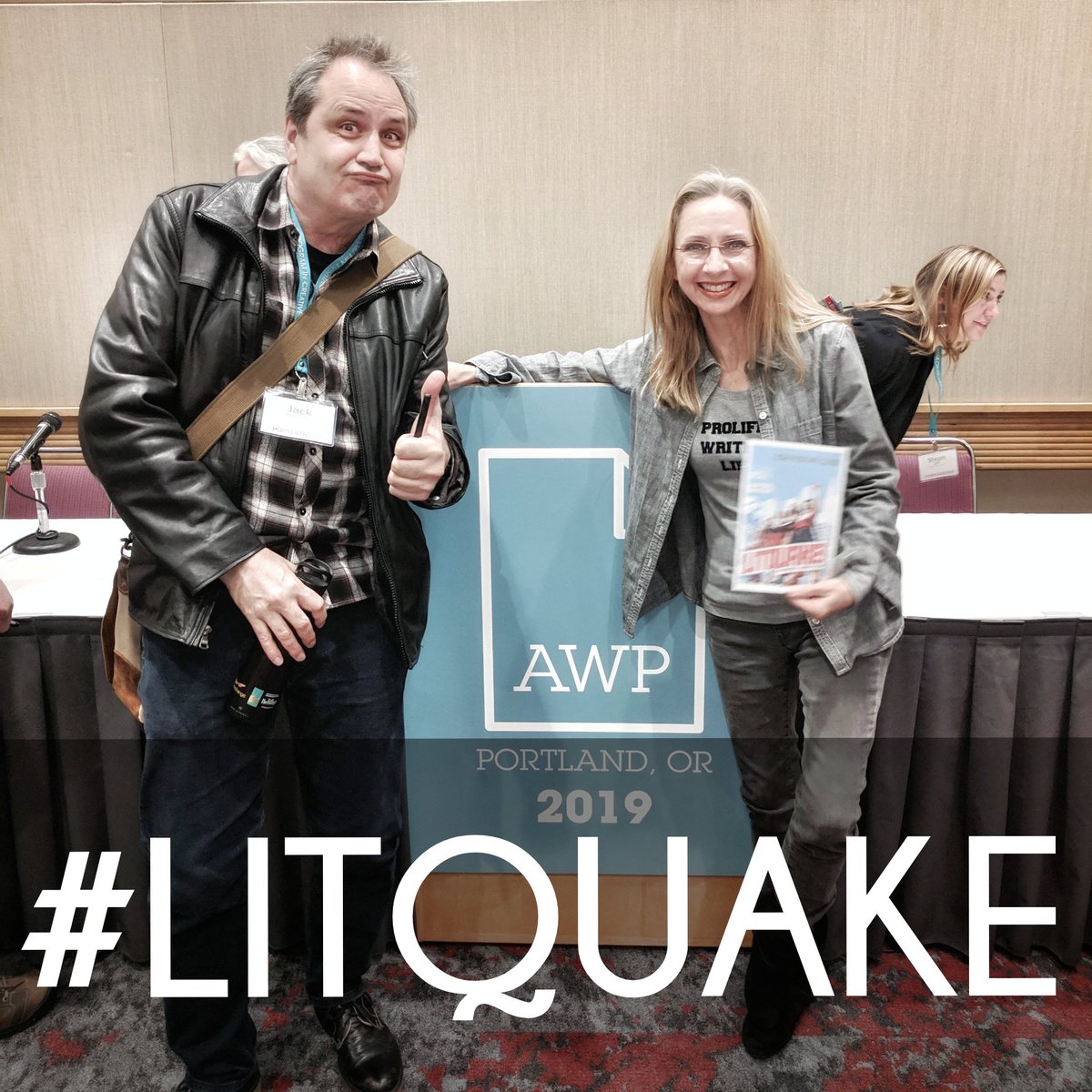 DoctorLorraine's tweet photo. Got a deeper #appreciation for #litfest #eventsplanners and how much hard work goes on behind the scenes of #bookfestivals and #writersconferences such as @litquake. @napawriters and #commofwriters.
#litquake #awp19 #F266 #writing #writingcommmunity @jackboulware @awpwriter https://t.co/Kiv8vIGcRP