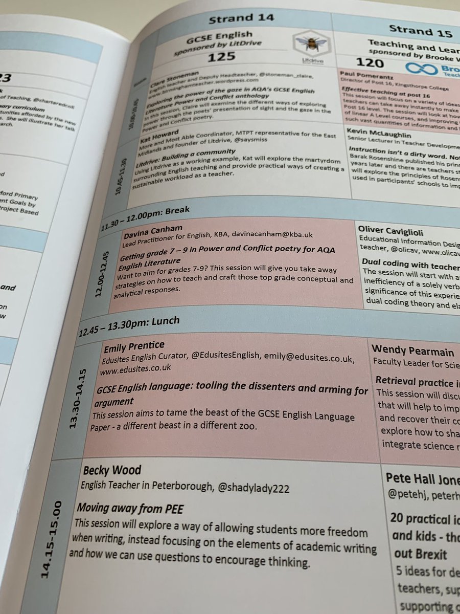 Amazing buzz already at the #educatingNorthants event with <a href="/DeeCanEnglish/">Davina Canham</a>