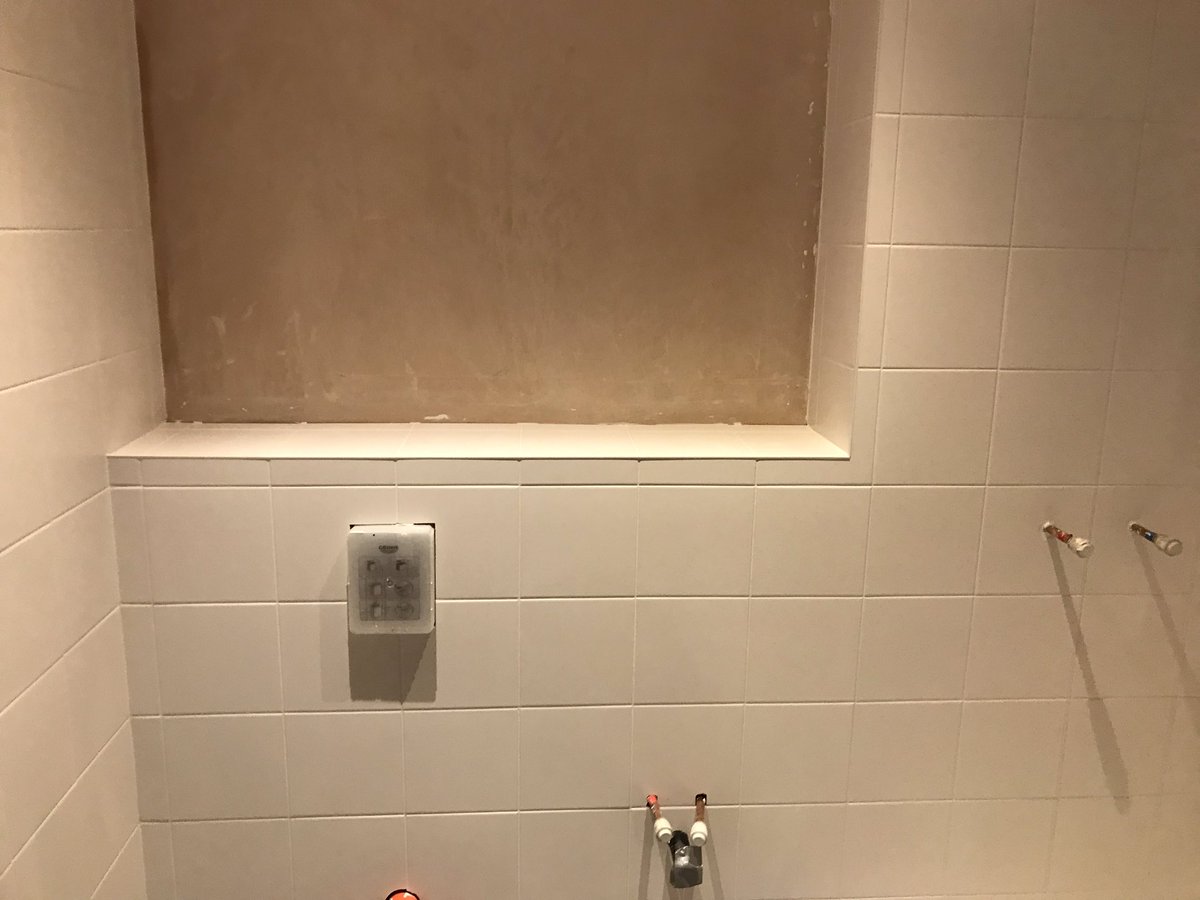 SRBTileSolution's tweet photo. Last bathroom of the project finished https://t.co/figsTiZniD