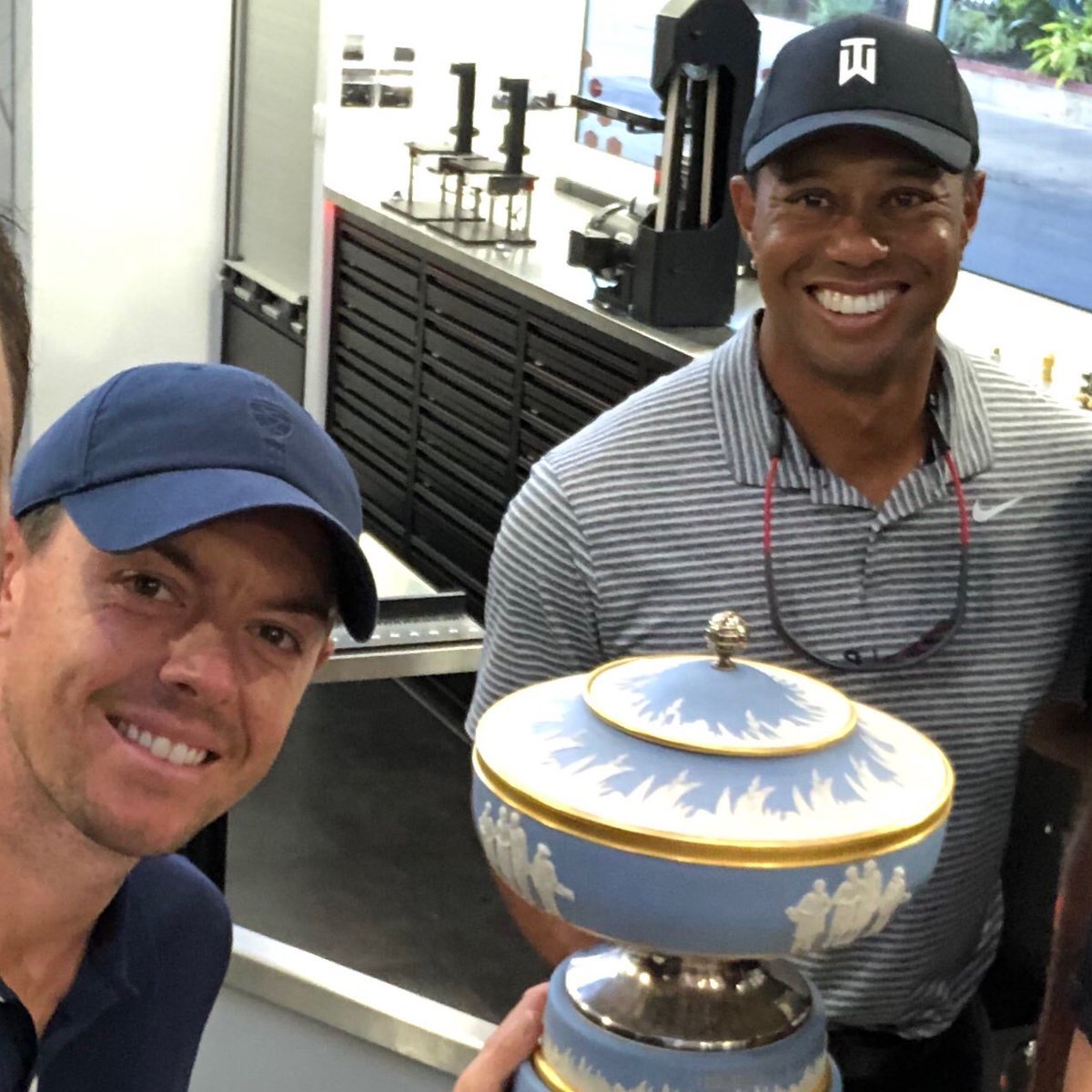 RickShielsPGA's tweet photo. Rory Vs Tiger TONIGHT! 
Who will win? 
RT for Rory
❤️for Tiger https://t.co/Ae5oVquUoN