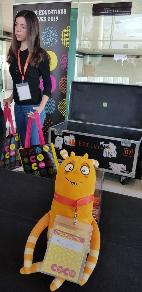 EdelvivesPRO's tweet photo. #JornadasEdelvives19 ¡Ya estamos aquí!, ¡Menudo recibimiento,  Nila https://t.co/yIEt9wVTBM
