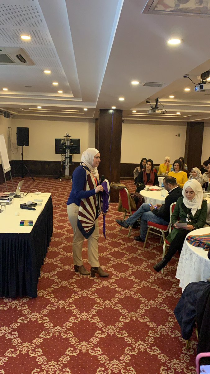 gina_kadri's tweet photo. Mai AbdulHadi shared a great speach about leadership and beyond @TechWomen @techwomenps #techwomen18 https://t.co/S0XxfItLfM