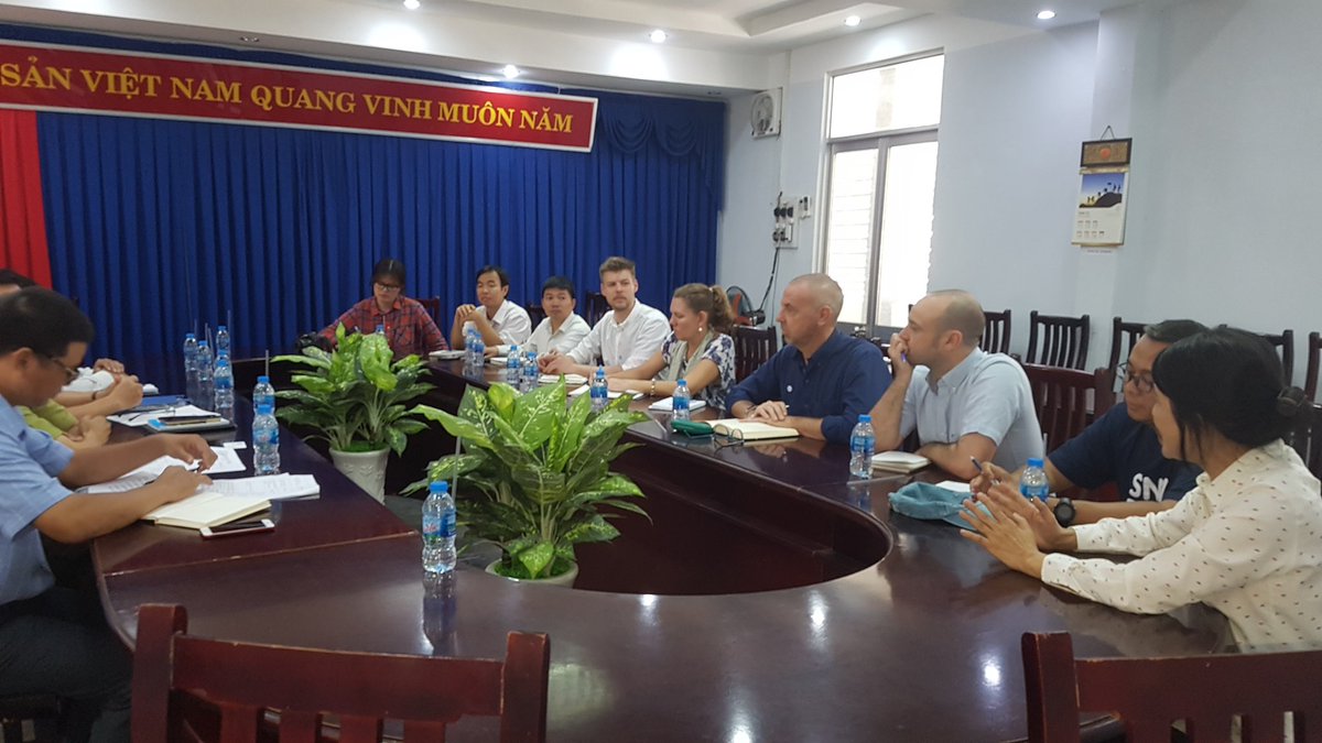 JagerAdriaan's tweet photo. Scaling-up ecosystem-based adaptation in the Mekong delta in Vietnam. During visit impressed by effective combi of interventions restoring mangroves and improve livelihoods in public-private partnership https://t.co/3savKMbsqP