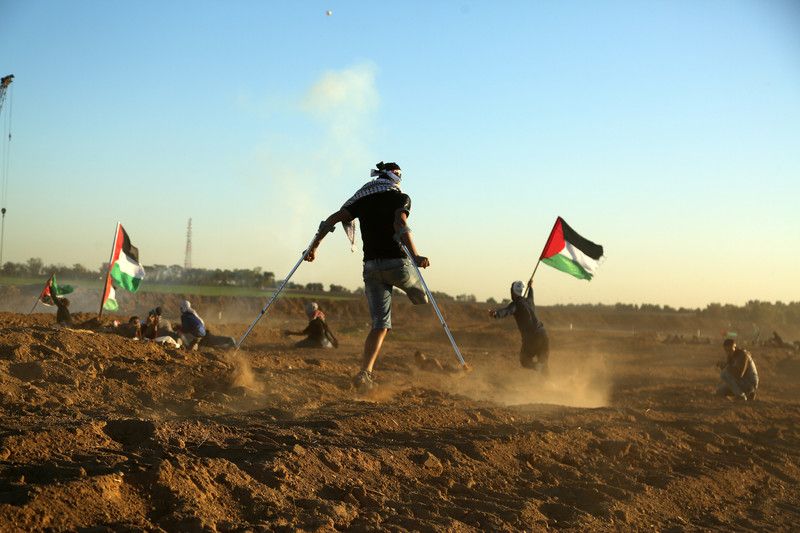 ThePalKey's tweet photo. A #1YearOfGreatReturnMarch Flash back of the #GreatReturnMarch #Gaza Strong for a #FreePalestine https://t.co/pJgFBgLQ3v