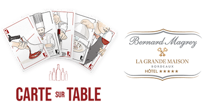 bernardmagrez's tweet photo. Découvrez en ce moment à #LaGrandeMaisonBordeaux l'opération #CartesurTable par #Duclot.
La meilleure expérience vin au restaurant, autour de l’accord parfait !
Réservez votre table au 05 35 38 16 16 https://t.co/cESt1TsBcm