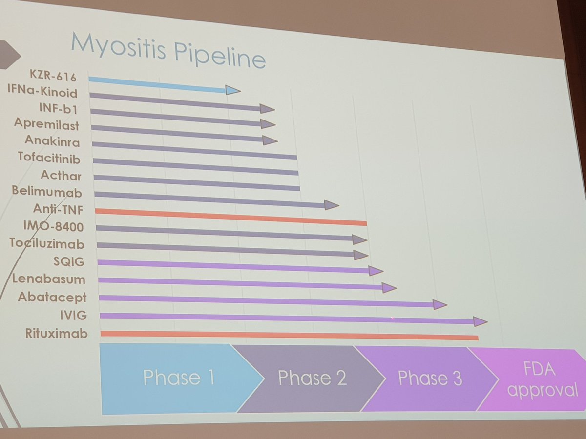 DrJohanLim's tweet photo. @docrota from @PittTweet on (the number of) clinical trials in myositis: there's improvement, but we can do better!
Which other drug would you like to see trialed in myositis?
#berlin #gcom #gcom2019 #gcom19 #dermatomyositis #myositis https://t.co/BFeRCGYxw2