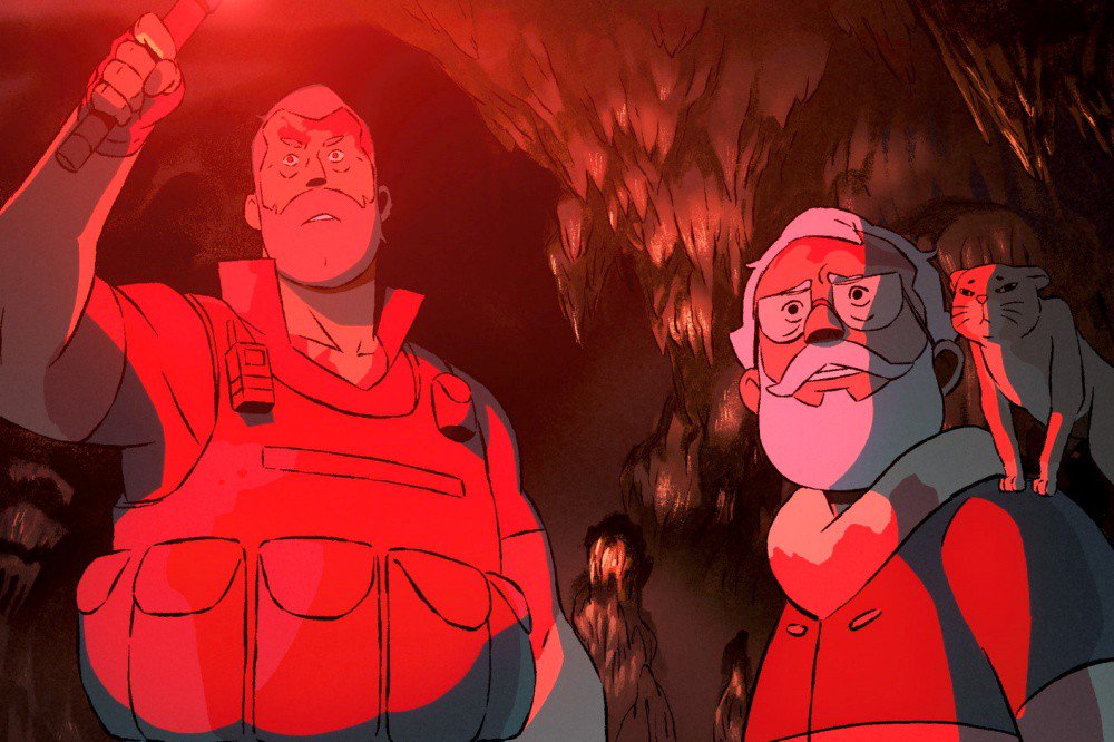 mariaefez's tweet photo. 5. #SuckerOfSouls/#DevoradorDeAlmas 🇨🇵 (de Studio La Cachete): Una historia de mercenarios, fuerzas del mal y gatitos, con una animación más tradicional, propia del 2D de los '80, que combina la acción, el terror y el humor. https://t.co/I6Kie0g405
