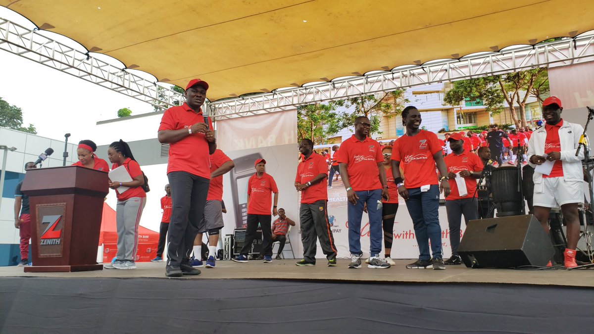 ghkwaku1's tweet photo. Management showing off their dance moves...Back to base for some exercise and last set of activities, Zenith Heights Accra, No. 31 Independence Avenue. Iit's all about the Zenith bank internet banking,Let’s Go “Lite” with @zenithbankghana  #ZenithHealthWalk #GoLiteWithZenithBank https://t.co/haejcJ71d6