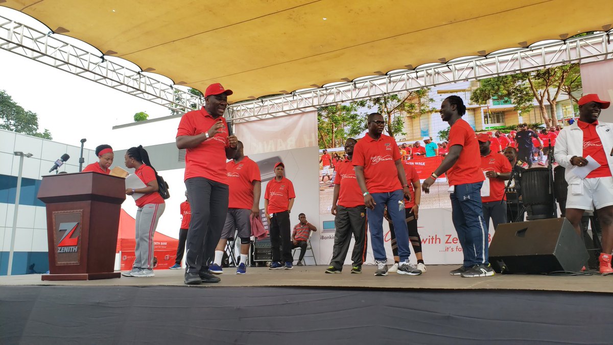 ghkwaku1's tweet photo. Management showing off their dance moves...Back to base for some exercise and last set of activities, Zenith Heights Accra, No. 31 Independence Avenue. Iit's all about the Zenith bank internet banking,Let’s Go “Lite” with @zenithbankghana  #ZenithHealthWalk #GoLiteWithZenithBank https://t.co/haejcJ71d6