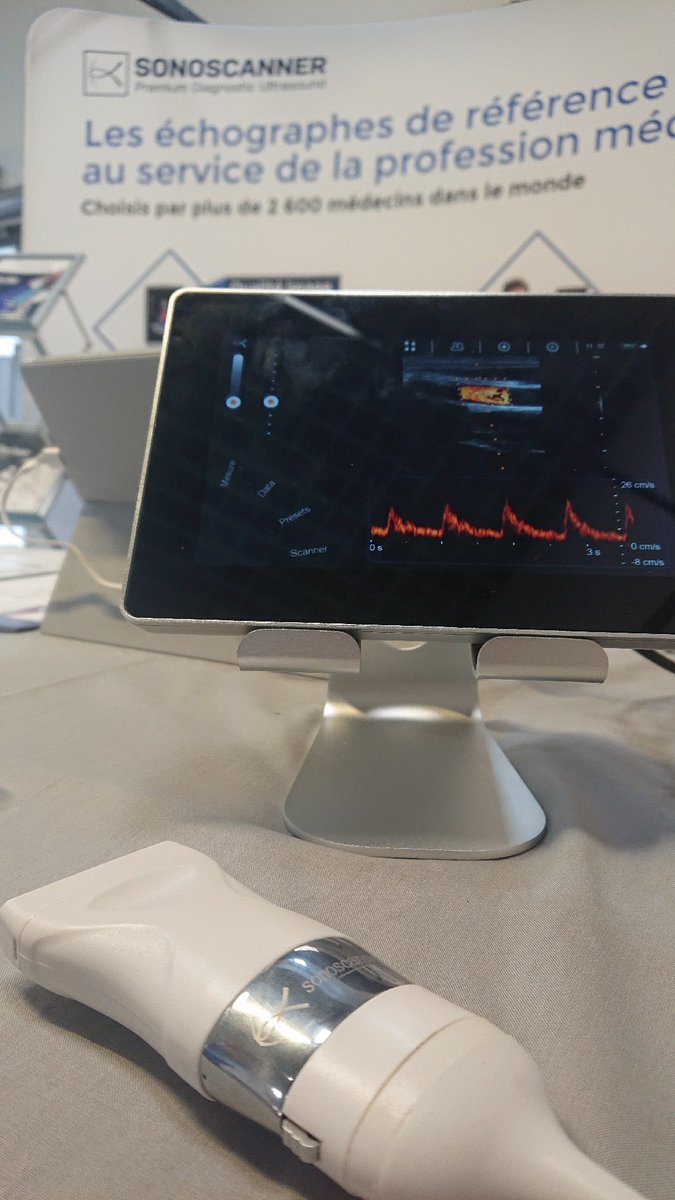 Sonoscanner's tweet photo. [Live] Retrouvez nos experts Laureen et Ludovic au congrès @FederationMPS demander votre démonstration gratuite ! #ffmps #FFMPS2019 #échographie https://t.co/ZPQyo3JL6e