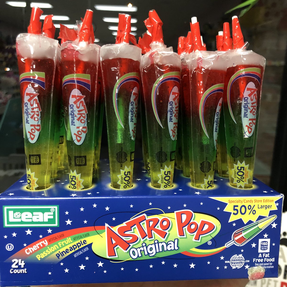 TheBulkStore's tweet photo. They’re back! After having trouble getting Astro Pops for the past couple of years, we just got a box in yesterday to start off our spring season with a bunch of new candy for you! #astropops #shopthebulkstore #thebulkstoretaylor https://t.co/BKMVq3rPC0