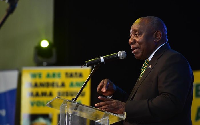 HIPalliance_za's tweet photo. "The president was responding to questions from the communities at the HIP Alliance gathering on Tuesday night at Germiston, Ekurhuleni, as part of the African National Congress (ANC)’s elections campaign." - Eyewitness News
Link: https://t.co/Db2Pma954K https://t.co/Lund8NNn3i