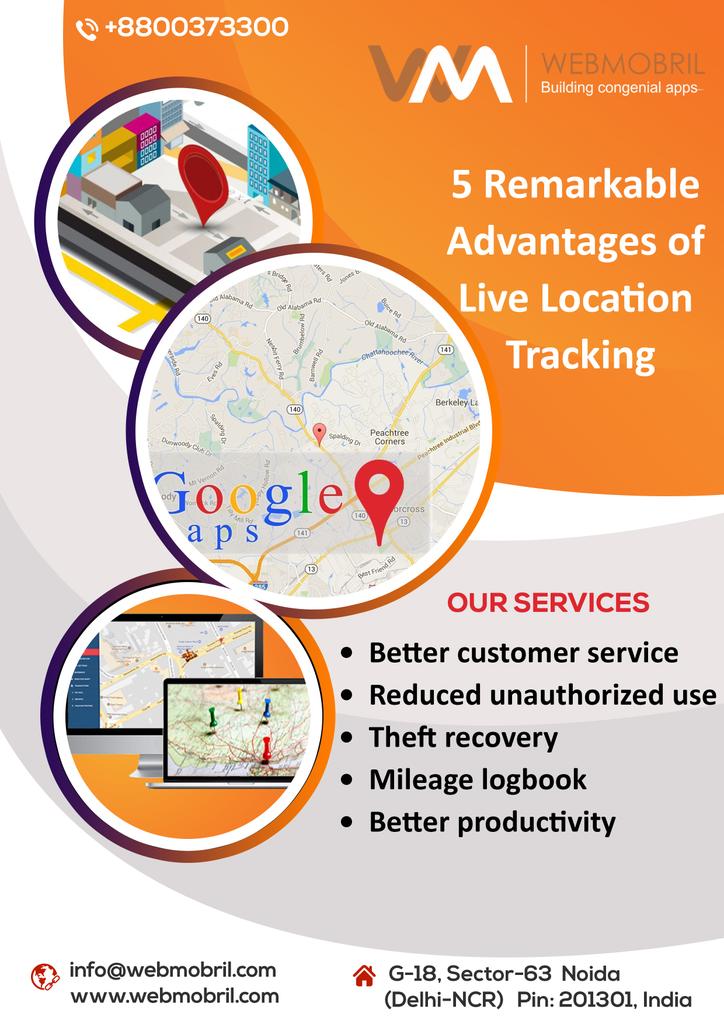 webmobrilinc's tweet photo. Remarkable advantages of live tracking help you for better customer services.
#livetracking #customerbenefit #technology #newera #mobileapp #taxiapp #trendingnow #infographic #webmobril https://t.co/6FkuiwFOt9