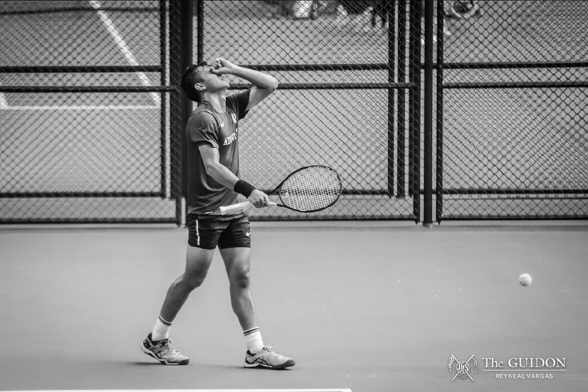 JeremyTheGUIDON's tweet image. FINAL:
The Ateneo Blue Eagles blast third seed UST Growling Tigers, 5-0, to secure a twice-to-beat advantage going into the Final Four.
Photo by Reyneal Vargas
#UAAPTennis