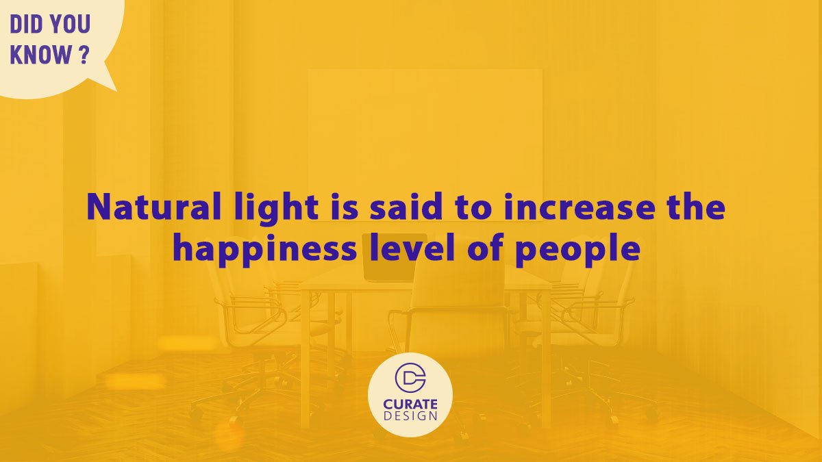 Design_Curate's tweet image. Natural light is said to increase the happiness level of people 
#smallofficedesign #officedesign #curatedesign #didyouknow