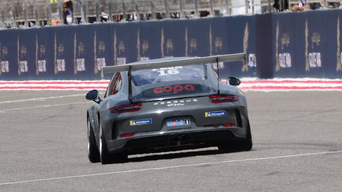 BAH_Int_Circuit's tweet photo. Master stroke by Berkay Besler as he claims victory at the first Porsche #GT3CCME race! https://t.co/qHAKtCOq1w