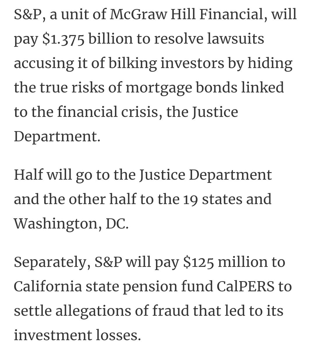 3. Do they have flawless integrity?Short answer: NoFound guilty of publishing false ratings, overlooking serious risks, rating companies they own & insider trading.S&P is owned by textbook publisher McGraw-Hill. McGraws have an age old link to the Bush family.