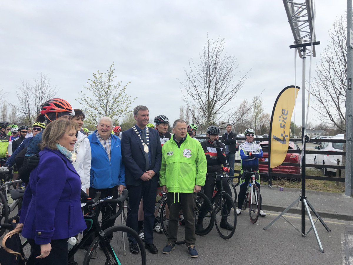 4siteHQ's tweet image. It's all kicked off here in Tralee @SRACcycle  
&amp;gt;100km, 3,000 legs, supported by 4site.
As well as a challenging and great day out, there are many charities that will benefit. Make a Wish Ireland, Seeking Vision and Alzheimer’s Ireland Tralee Branch. 
#WildAtlanticWay #kerry