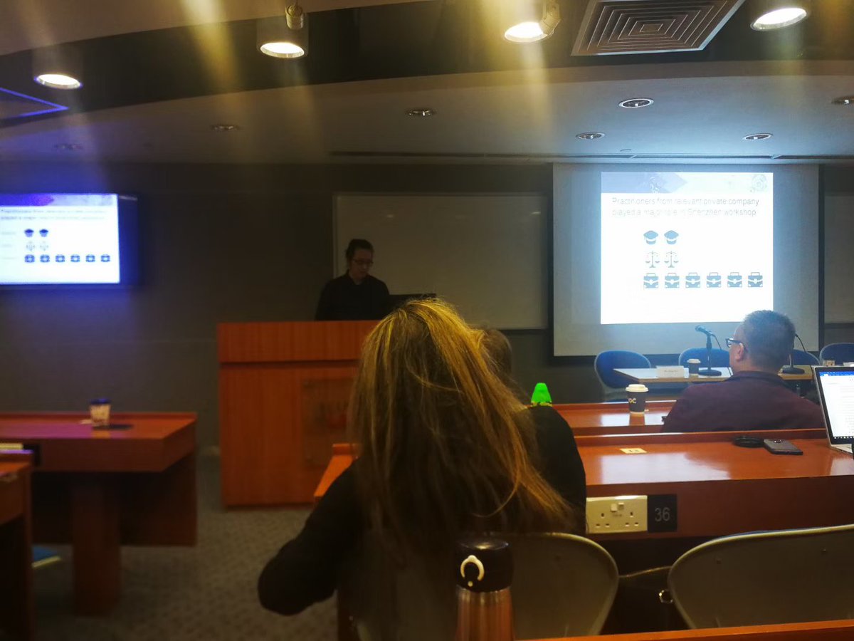 3DPIPfutures's tweet photo. Here are some pictures of the 3DPIP Futures launch event yesterday in @CUHKLaw, with @nidhalaigh, Prof Hing Kai Chan and Dr Jiajie Lu all presenting on 3D printing, innovation &amp; IP in China, and discussant @marcelothompson putting the discussion in a @BricsCyber context. https://t.co/YWJNIAWo9X