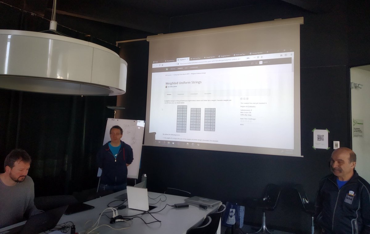 rmistaken's tweet image. Si comincia #codinggym #torino in @tlbxcoworking, @giannirg introduce il primo esercizio