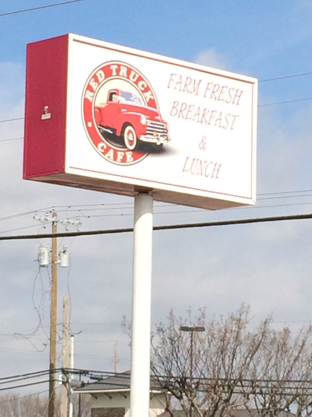 red truck cafe in plano