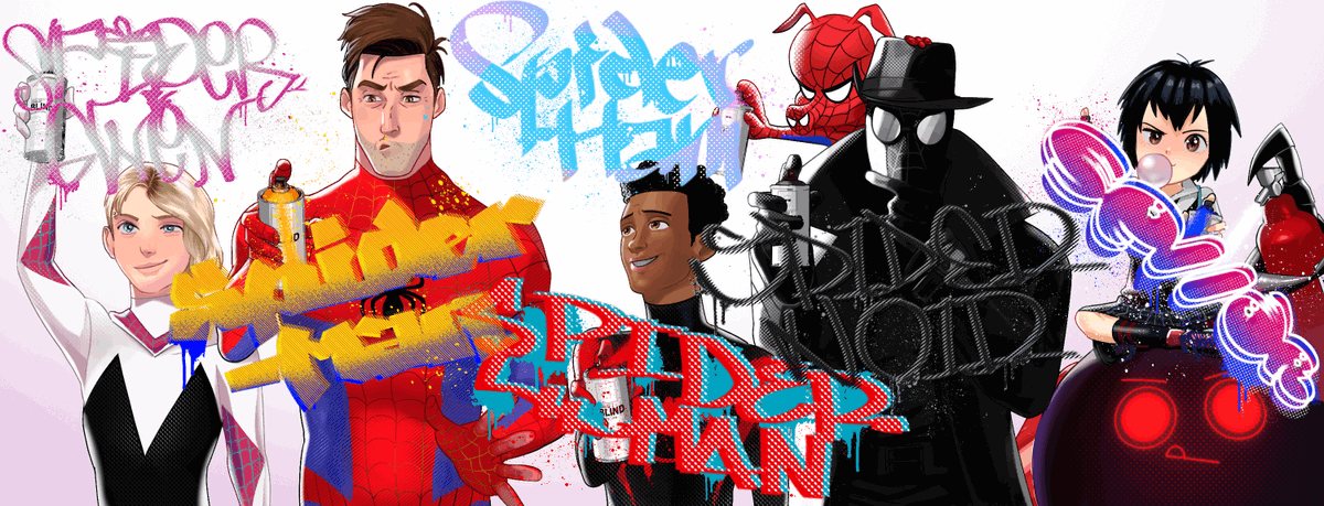 Throw up #SpiderVerse 