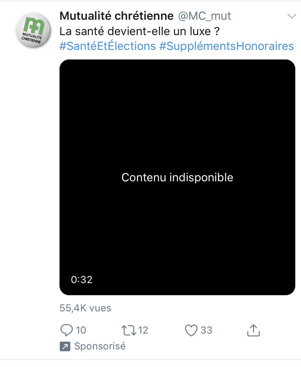 drbejj's tweet photo. Lien sponsorisé donc publicitaire ! Les ⁦@MC_mut⁩ payent pour leur #medbashing et confondent élections et soins de santé, santé et attaque des médecins. Avec l’argent de qui ? ⁦@absymtweets⁩ ⁦@jdmedecin⁩  ⁦@RTBF⁩ ⁦@lesoir⁩ https://t.co/ROfYclRusT