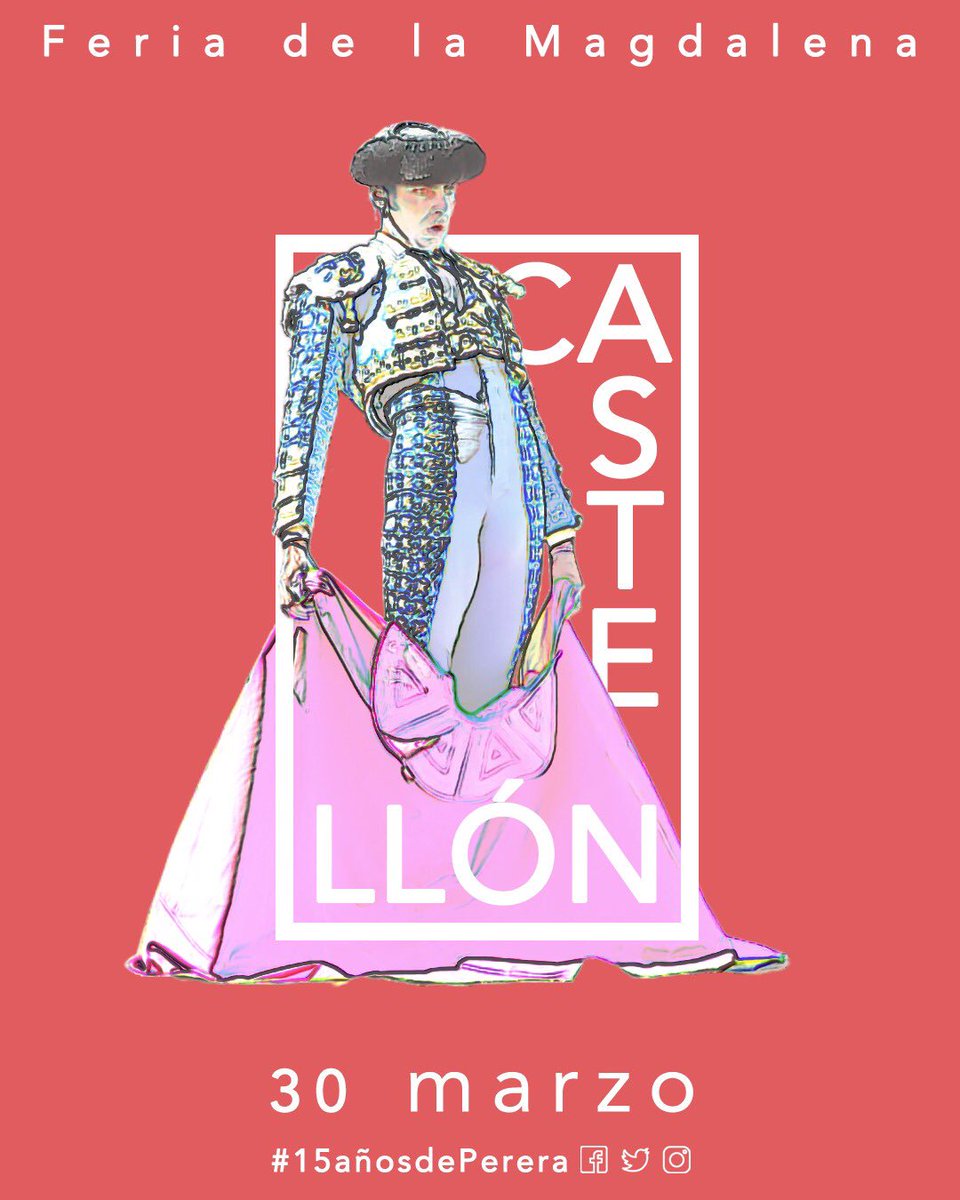 Y hoy, #Perera en <a href="/toroscastellon/">Toros Castellón</a> 🔝🔝

#15añosdePerera #Magdalena2019