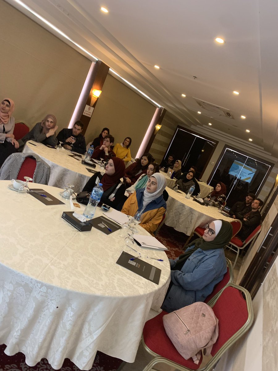 gina_kadri's tweet photo. Scholrships Session with the great Rana Diab @TechWomen @techwomenps #techwomen18 https://t.co/yUlzTpH1SW