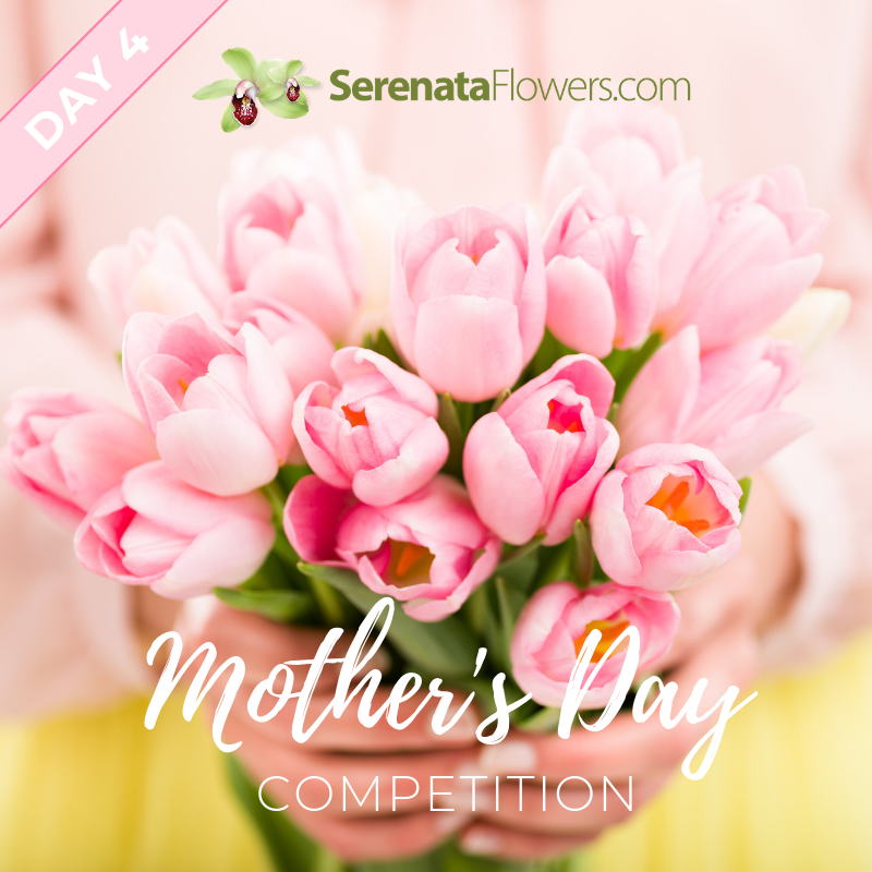 Mother's Day Competition-Day 4
Feeling lucky? SerenataFlowers.com is giving you a chance to #win ONE bouquet each day for 5 DAYS!  To enter FOLLOW <a href="/serenataflowers/">Serenata Flowers</a> on Twitter and Facebook and RETWEET this post. Winner will be picked by random 10pm. Entries valid also on FB.