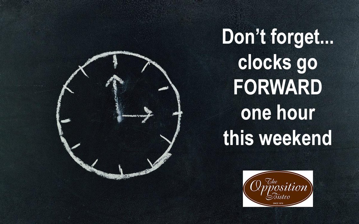 Don’t forget - clocks go forward an hour tonight.
#ClocksGoForward #MothersDay #SundayMorning