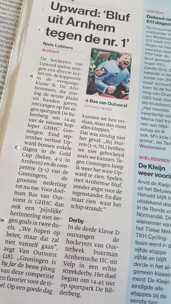 Kom je ook weer aanmoedigen? 🌞🎺🏑🏑🏑🏑🏅