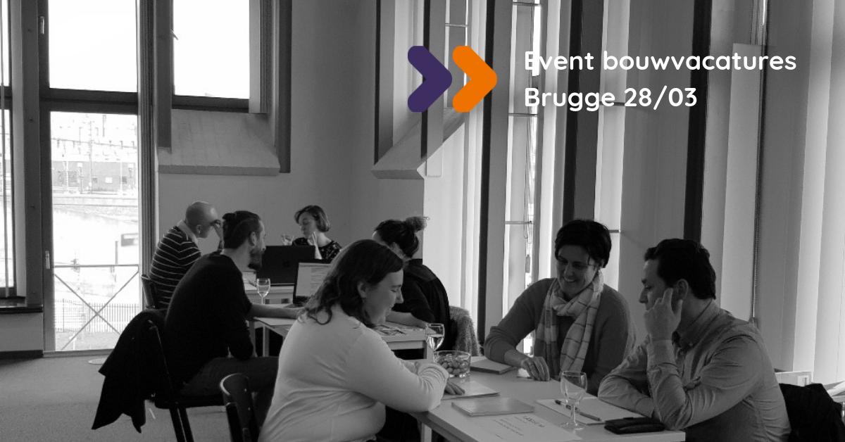 🚧 Deze week in Brugge speelden we voor 'cement' tussen de 32 top kandidaat-stagiairs en de mensen van de #bouwbedrijven &amp; #studiebureaus die ze hebben ontmoet. 🤝 Bedankt iedereen, wij hopen dat jullie al wat sterke bruggen tussen elkaar hebben gebouwd! 🚧