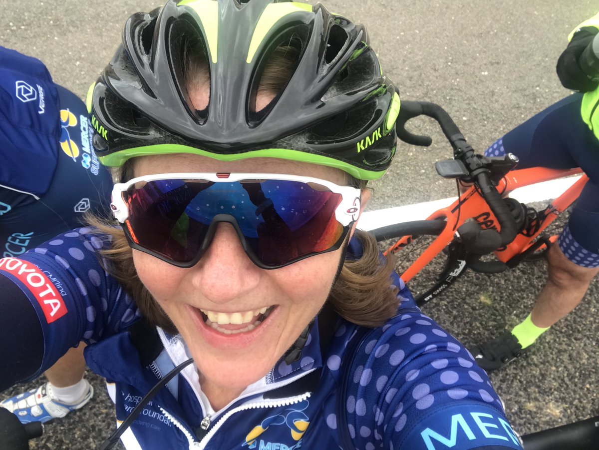 Fuzzyleeza's tweet image. Day 1: 155km Adelaide to Wirrina! Saw lots of hills, headwinds and spots of rain. An amazing ride with many laughs. Tomorrow promises hills and tail winds! @lifeatmercer #merceractive #mercercares @supercycle_au #mercersupercycle19